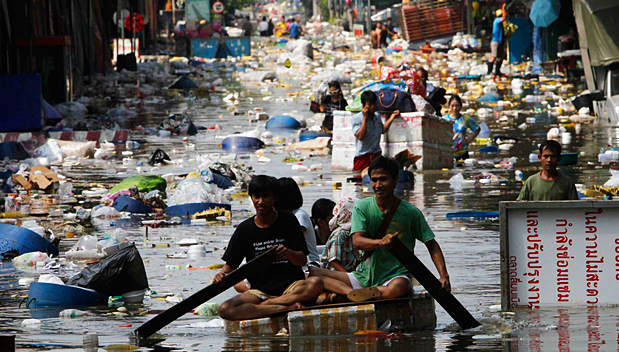 Overstromingen Thailand verslechterd